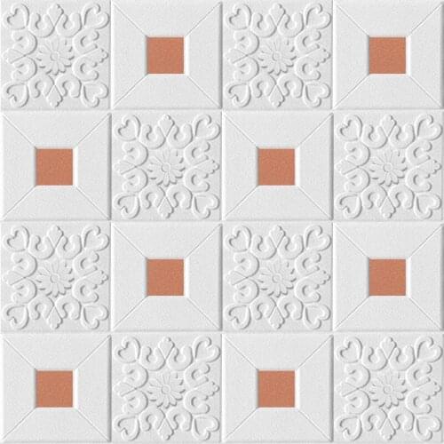 Self-adhensive 3D Wall Stickers DIY Brick Living Room TV Sofa Background Wall Decor PE Foam Waterproof Wallpapers For Kids Room