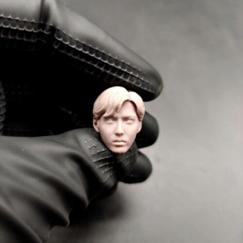 Blank 1/12 Scale Hip Hop Singers Wu Yi Fan Kris Head Sculpt Unpainted Fit 6" ML Figure