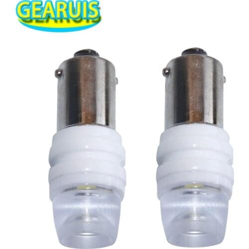 100pcs Car Marker Lamps Ba9s T4w Ceramic 3 smd 2835 led spot lighting Auto Wedge Interior Reading Lights Dome light Bulb DC 12V