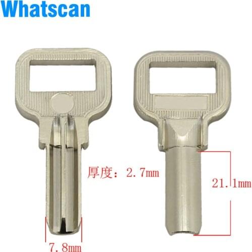 B029 Short gold atom blank key