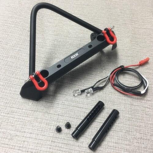 CNC processing Front Bumper Collision for TRAXXAS TRX4 Axial Scx10 Including Lights