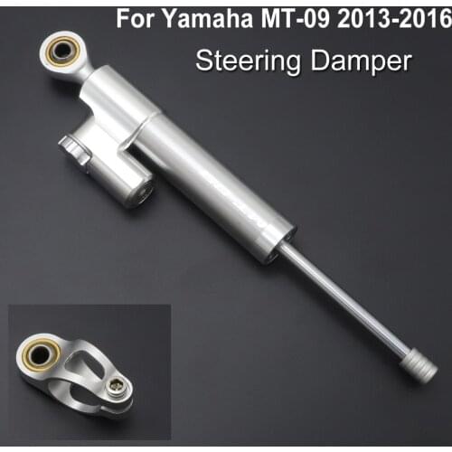 Motorcycle CNC Steering Damper Stabilizerlinear Reversed Safety Control For YAMAHA MT-09 mt09 mt 09 2013-2016 2014 2015