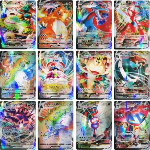 50-300Pcs French Version Pokemon Card Featuring 145 V 54 VMAX 200 Gx 100 Tag Team 20 MEGA 20 EX 1 Tarak