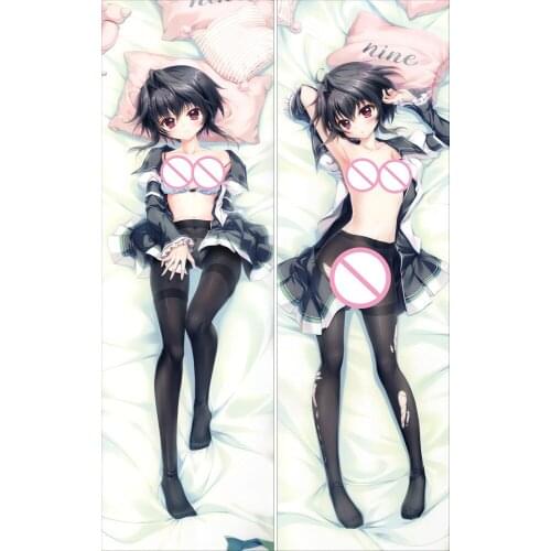MMF Galgame 9 -Nine- Yukiiro Yukihana Yukinoato Key Roles Sexy Yuuki Noa & Niimi Sora Pillow Cover Dakimakura Body Pillowcase