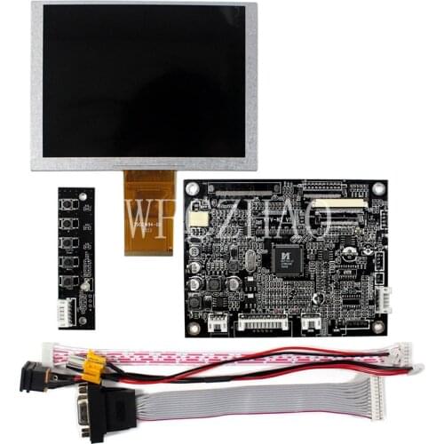 New AT050TN22 v1 5inch 640x480 LCD Screen with VGA AV Lcd Controller Driver board