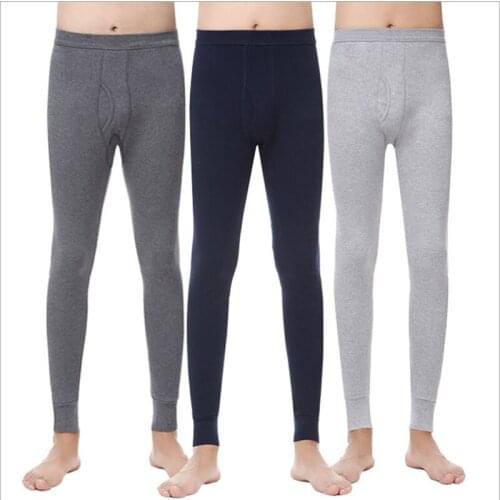 New Men Long Thermal Underwear Male Leggings Underpants Mens Thermo Underwear Tights Compression Sweat Pants