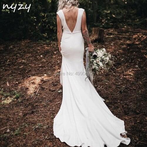 NYZY Mermaid Silhouette Wedding Dresses