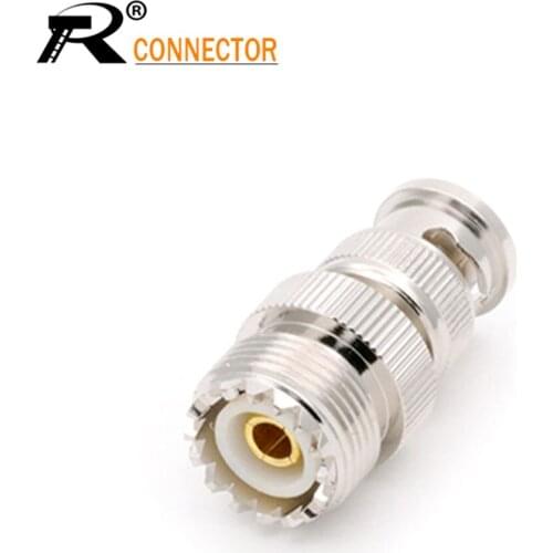 High quality R Connector BNC to N adapter BNC male plug TO N female jack adapter 1pc