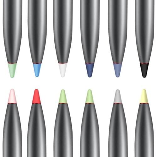 8pcs Silicone Replacement Tip Case Nib Protective Shockproof Cover Skin for Microsoft Surface Pen Tip Cover