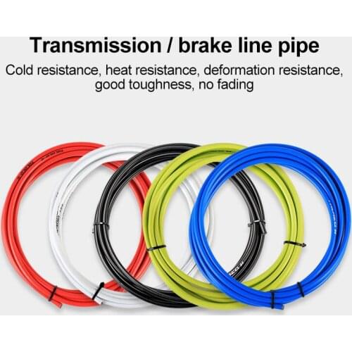 3m Wire For Bicycle Bike Shifters Derailleur Brake Cables Shift Cable Tube 4mm/5mm MTB Road Bike Shifter Brake Cable Line Pipe