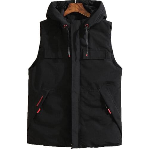 Мужские жилеты с капюшоном Viankani China At AliExpress