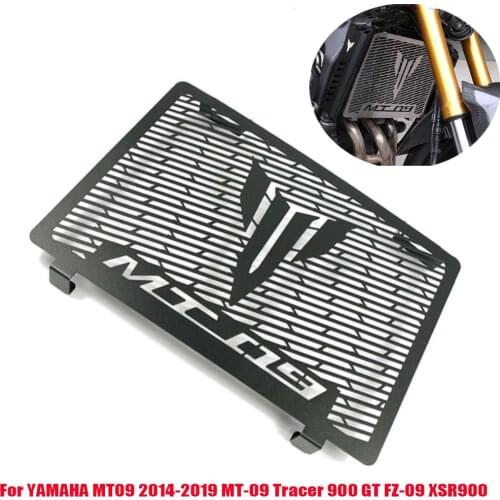 For YAMAHA MT09 2014-2019 MT-09 Tracer 900 GT FZ-09 XSR900 Stainless Steel Motorcycle Radiator Grille Guard Protection Cover