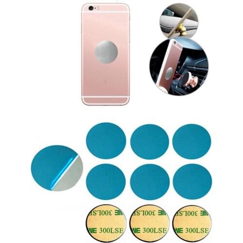 1/3/5/10pcs Magnetic Disk Phone Stand Magnet Metal Plate Car Phone Holder Metal Plate Iron Sheets for Magnetic Car Phone Holder