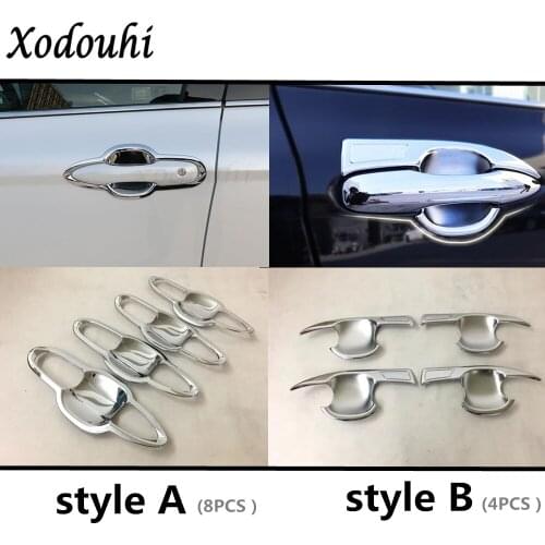 High Quality For Toyota Camry XV70 2018 2019 2020 Car Armrest Door Bowl Panel Cover Trim 4pcs/8pcs