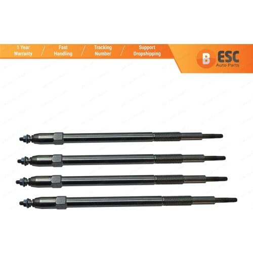 ESC EGP86-1 4 Pieces Heater Glow Plug 11 Volts 11065-2W202, 7701058142 for Nissan Renault Master