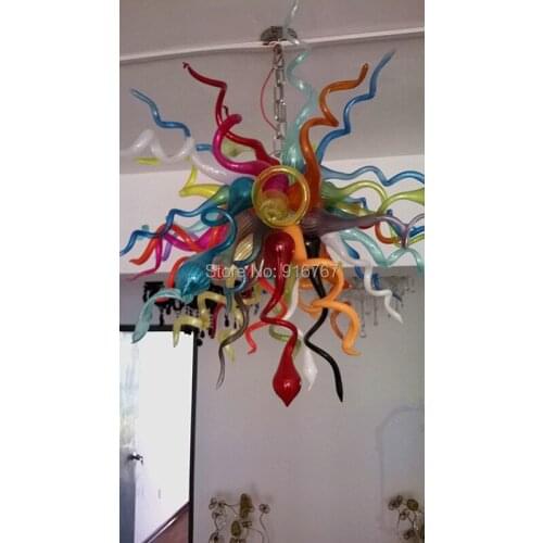 Free Shipping Contemporary Decorative Chandelier Art in Glass