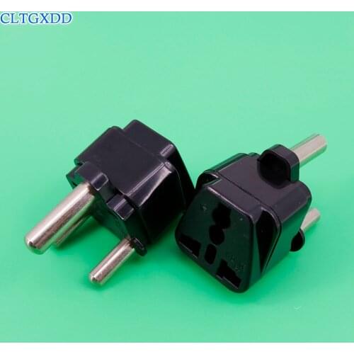 Cltgxdd Portable Universal Plug to (Large) South Africa Plug Adapter Power Socket Travel Converter