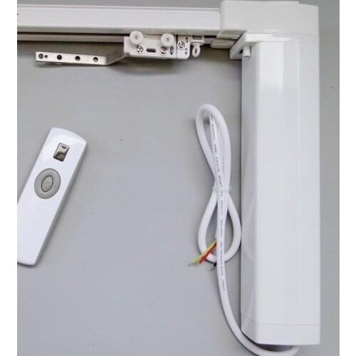 Motor 220 volts Intelligent electric curtain remote control automatic mute motor flashlight dual opening