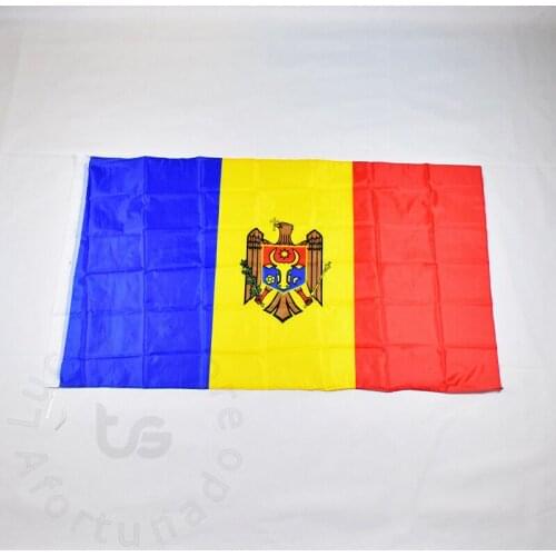 Moldova 90*150cm flag banner Hanging Moldova National flag the world cup Home Decoration Moldova flag