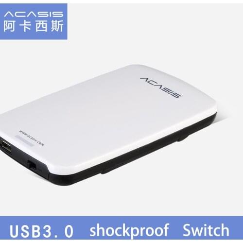 ACASIS FA-05US 2.5 Inch USB3.0 External Hard Drive Disk Box HDD Enclosure Case With Cable SATA Interface Easy to Carry 5Gbps