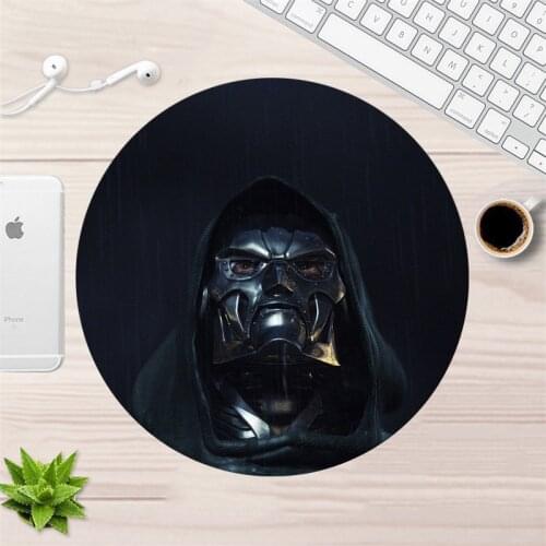 22*22CM Doom gaming mouse pad Round mouse mats Anime Mouse Mat anti-slip mouse pad Computer Mat Office keyboard pad accessories