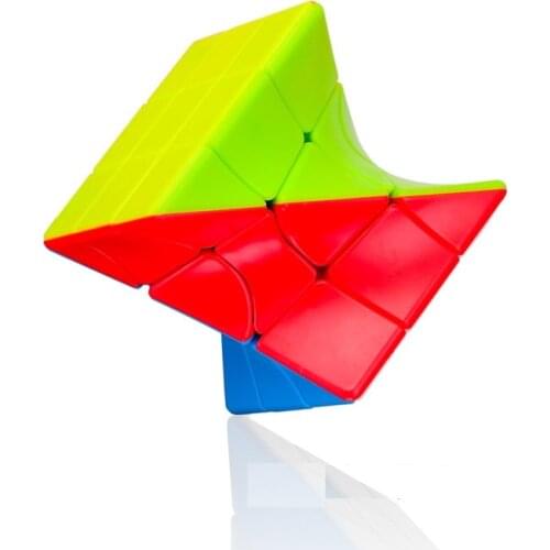Rubics Cube Rubix Cube Twisted Third-order Magic Cube 3rd-order Speed Cube Plastic Cube Speed Cube for Anxiety