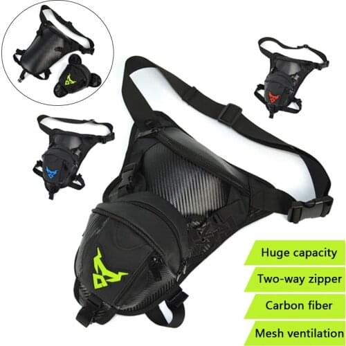 Motorcycle Fanny Pack Racing Leg Bag Moto Cycling Tactical Waist Pack Airsoft Tactical Drop Leg Bag Motorbike Knight Waist Bag