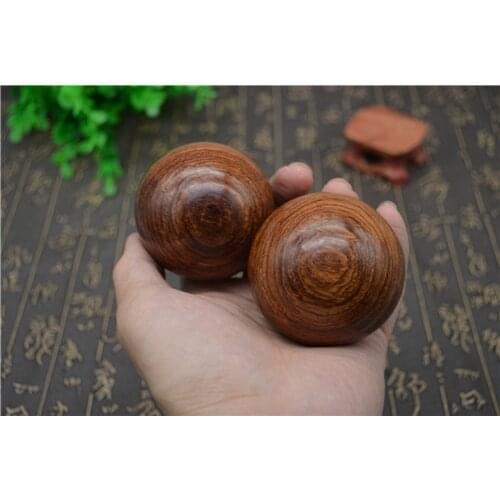 Leaf pear massage health ball 40,kung fu handball in 45, 50, 55, 60mm fitness ball rare hardwood