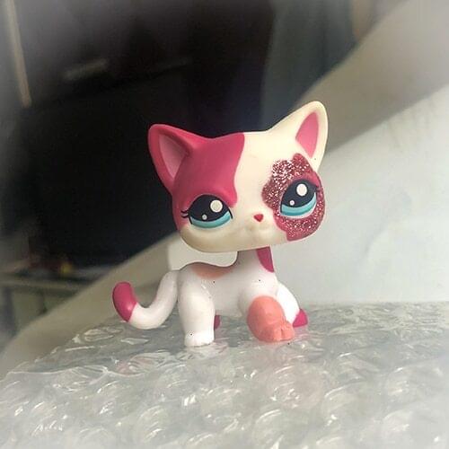 NEW Pet shop Red cat Collection Figure Collie Seals Animals Loose Cute Kid Toys Figure Y20082001