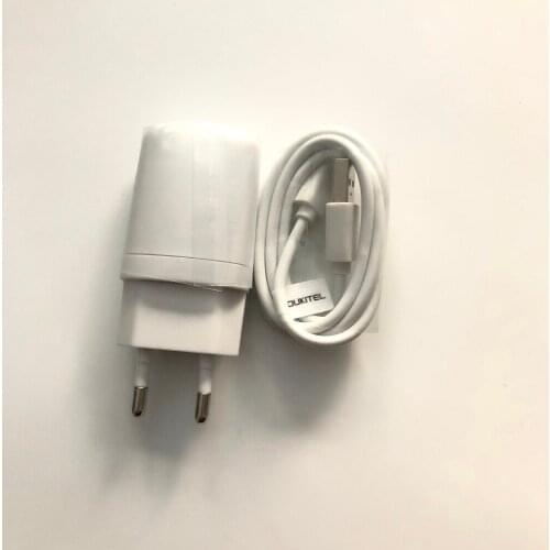 New Travel Charger + USB Cable USB Line For Oukitel C11 Pro MT6739 Quad Core 5.5"HD 1440x720 Fingerprint Mobile Phone