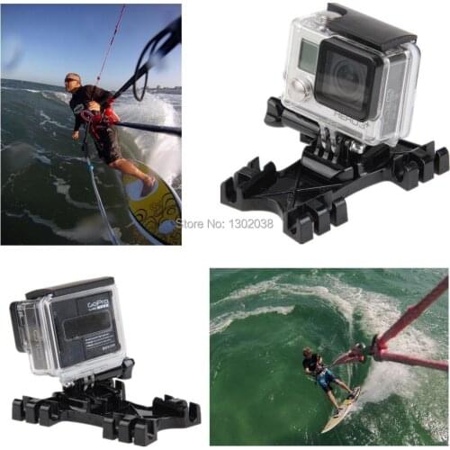 New Go Pro Sj4000 Accessories Kitehero Kite Line Surfboard Mount Adapter+Camera Tripods Buckle Basic For Gopro Hero 4/3+/3/2/1