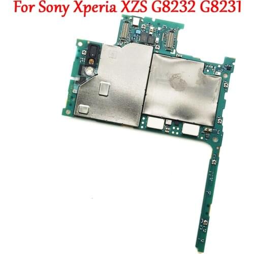 Tested Full Work Unlock Motherboard Logic Circuit Board Electronic Plate For Sony Xperia XZS G8232 G8231 From Original Phone