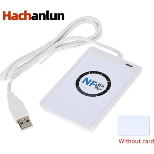 RFID Smart Card Reader Writer Copier Duplicator Writable Copy USB S50 13.56mhz ISO/IEC18092 NFC ACR122U Dropship