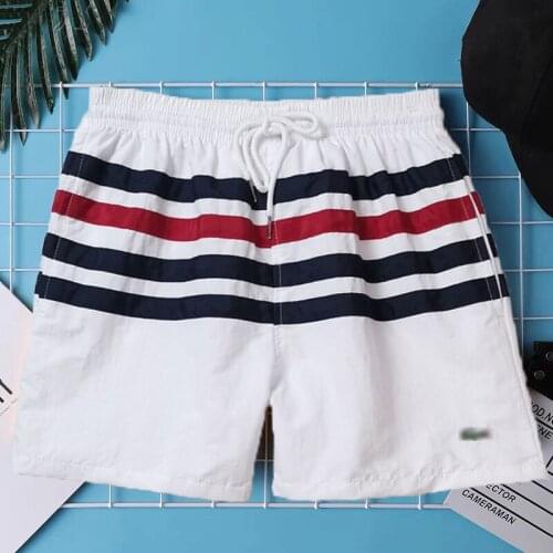 Fashion Shorts Mens Loose Beach Pants Summer Large Size MenS Quick-Drying Pants Casual Three-Quarter Pants Man Clothing 2021