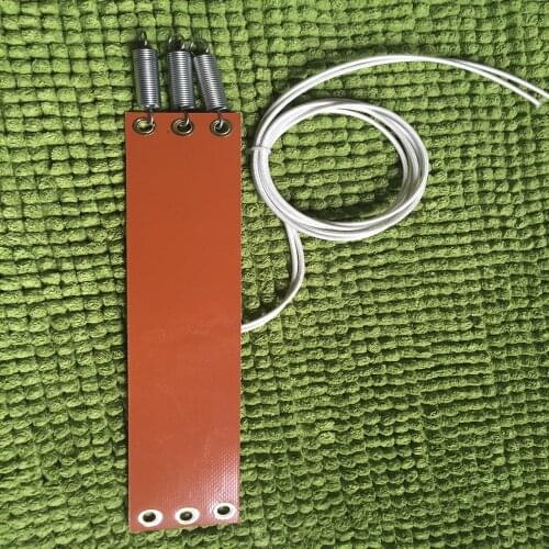 Silicone Heater Pad WVO SVO Car Fuel Filter Diesel Heater 50X250mm 12V 100W w/ thermostat 80C,Warming Products/Electric Heating