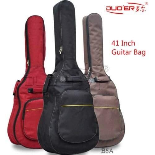 Duoer Guitar Base Waterproof 41 Inch Guitar Bags Cotton Musical Instrument Bag China Factory Customize Musical Bags Wholesale