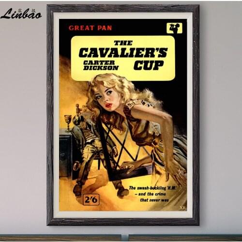V295 1960 the cavaliers cup! Vintage Classic Movie Print Silk Poster Home Deco Wall Art Gift