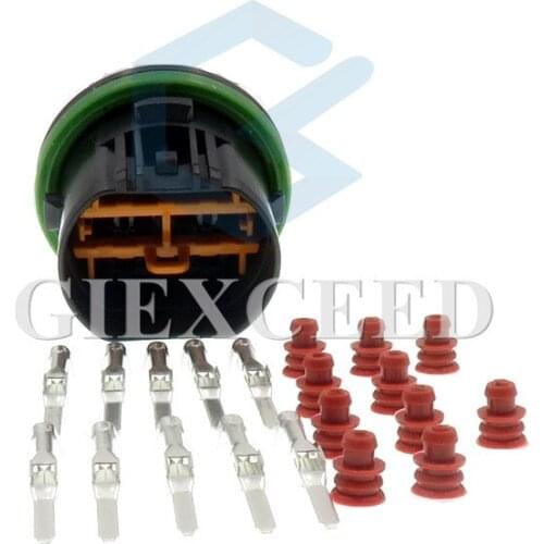 2 Sets 10 Pin GL221-10021 Automotive Light Socket Waterproof Headlight Connector For KIA Hyundai Motor K2 IX35