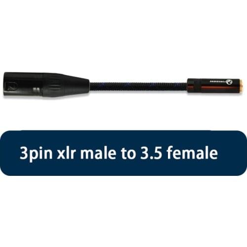 XLR 3.5 Audio Line Cable 3 pin Male to 3.5mm Female aux jack Carnon for microphone mic to Video camera Conversion line plug