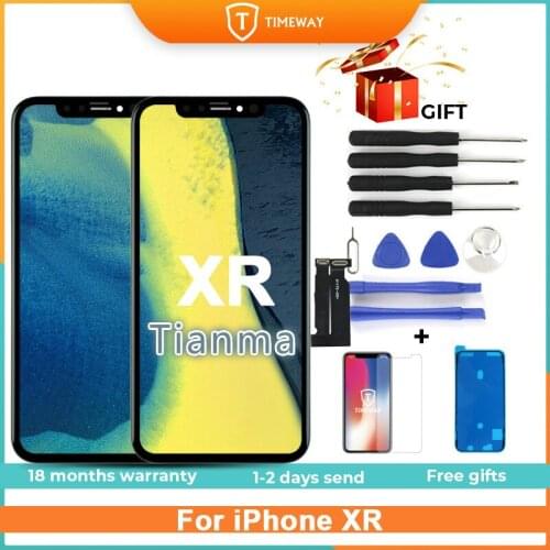 Timeway Tianma For iPhone Screen XR LCD Display 3D Touch With Digitizer Replacement Assembly Parts For iPhone XR LCD