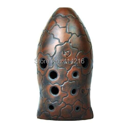 10 holes F tone Fish stype Xun ancient Ocarina flute music instrument for beginner nice