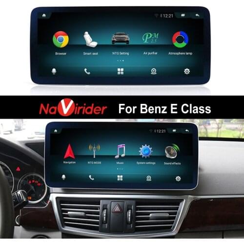Qualcomm Android 10 Multimedia Car Radio Player For Benz E Class W212 W213 W211 W210 2009-2015 Support Original Car Information