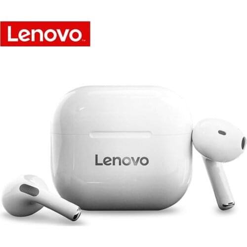 New Lenovo LP40 Bluetooth 5.0 Earphones TWS Wireless Earbuds IP54 Waterproof HiFi Wireless Headsets with Mic Sports Headphone