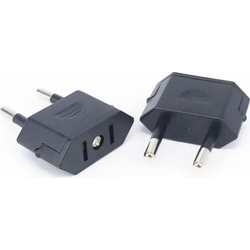 EU Travel Power Adapter American China US To EU Euro European Type C Plug electric Adapter AC Electrical Socket Outlet