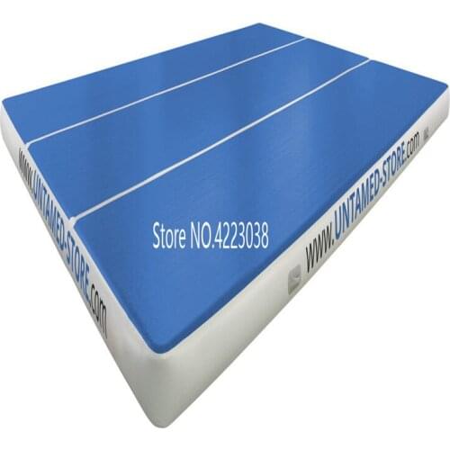 Free Shipping 4x2x0.2m gym mat for Gymnastics training, durable airtrack factory price, inflatable air track for sale