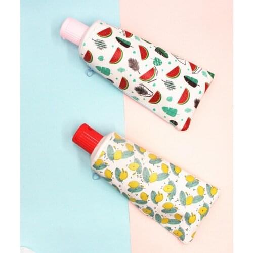 Fruit Toothpaste Modeling Students Coin Purse Pencil Bag Large Capacity Storage Bag