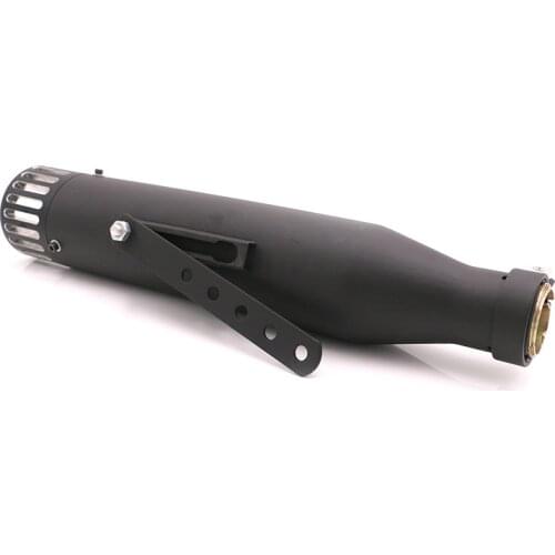 Motorcycle 37mm 40mm 42mm 45mm Mufflers Silencer Motorbike Exhaust Pipe Megaphone Style For Harley Cafe Racer Old School