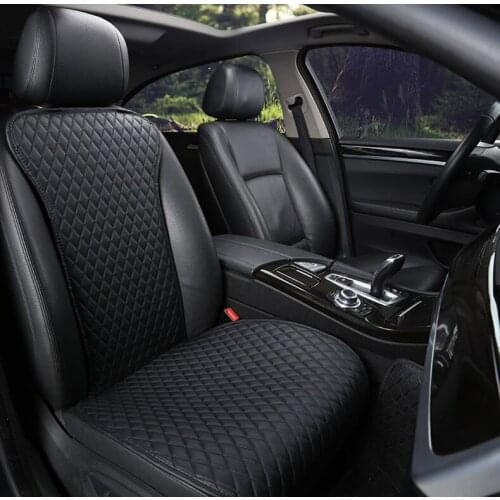1 pc pu leather non-slide car seat cover for skoda kodiaq rapid spaceback octavia fabia 2 felicia karoq accessories seat covers