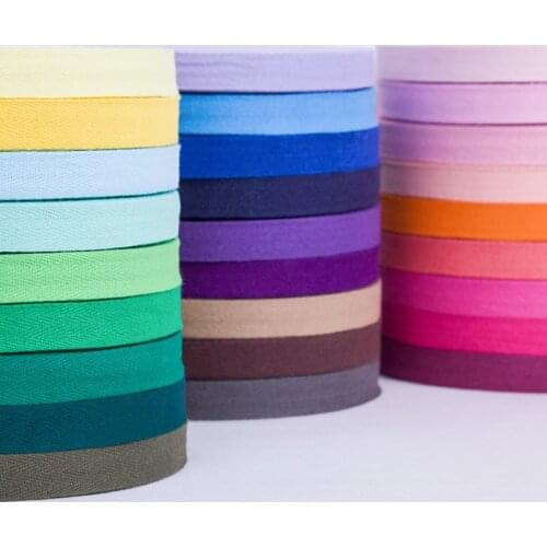 5 Yards New Colourful 10mm Chevron 100% Cotton Ribbon Webbing Herring Bonebinding Tape Lace Trimming for Packing Accessories DIY