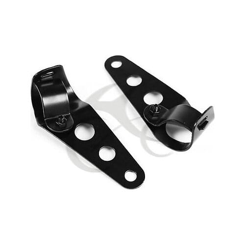 Right&Left Side New Headlight Bracket for Kawasaki/Suzuki/Honda/Yamaha Two Colors